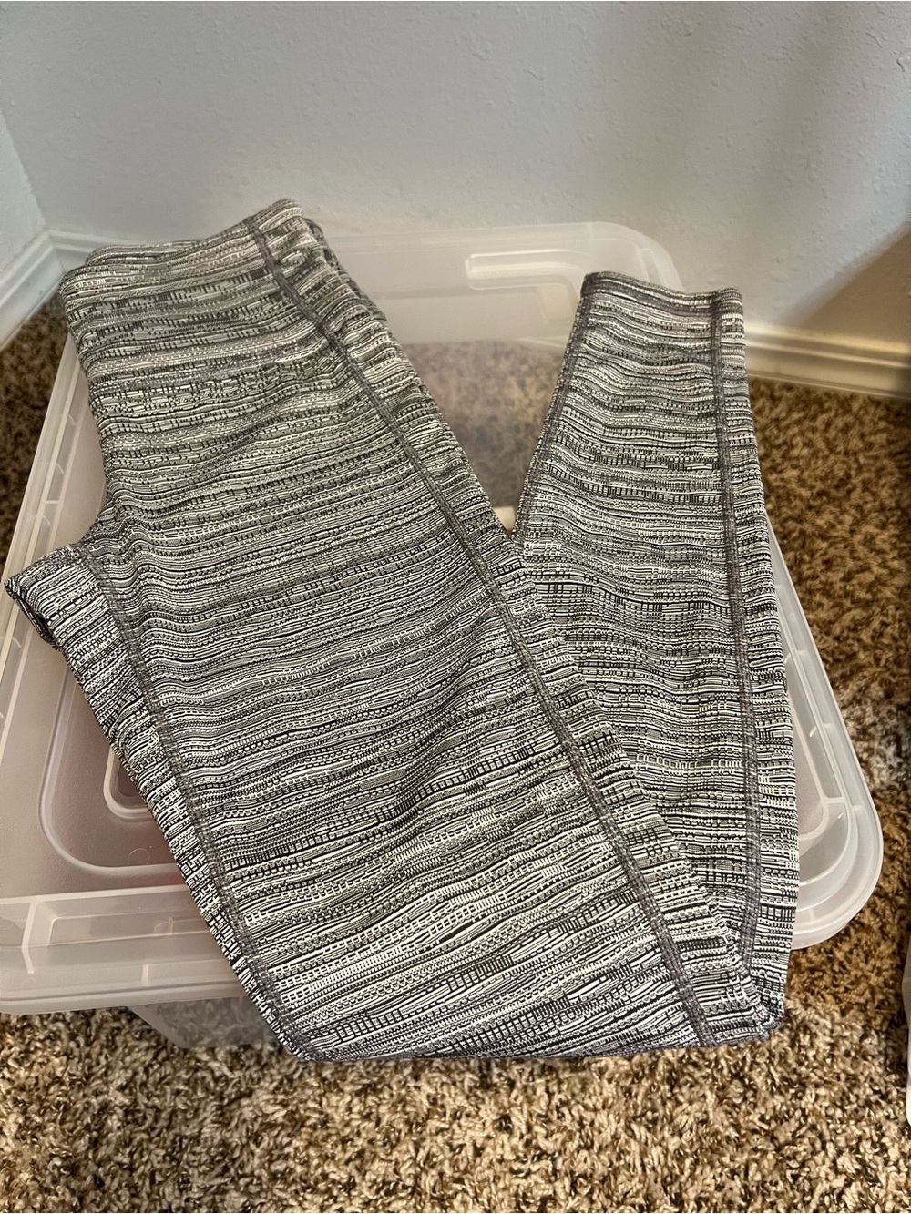 Athleta Heathered Gray Leggings